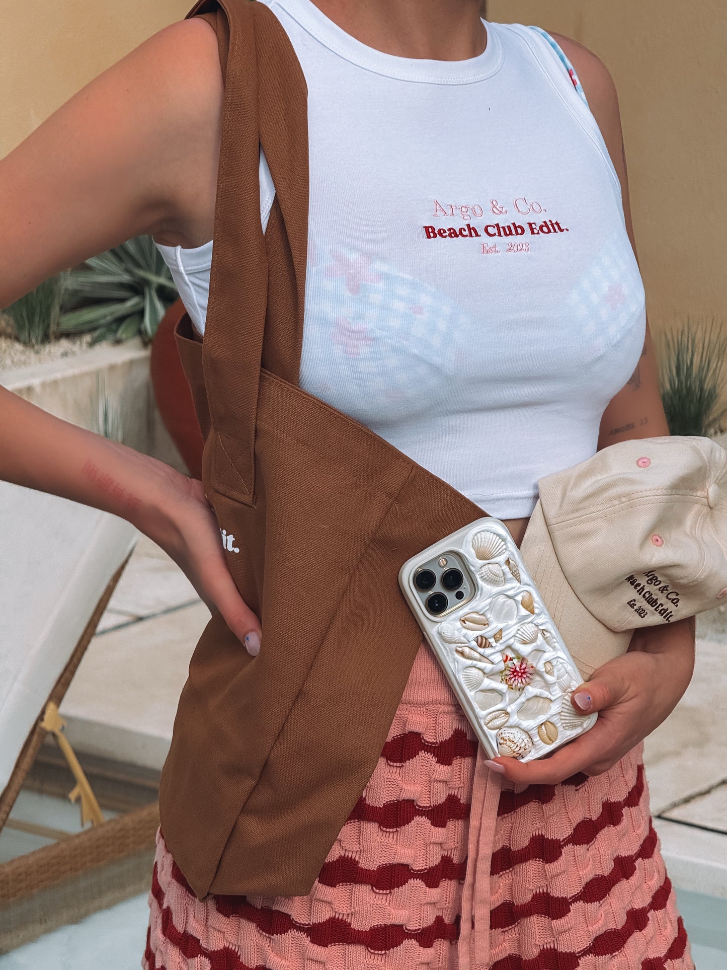 Beach Club Edit. Crop