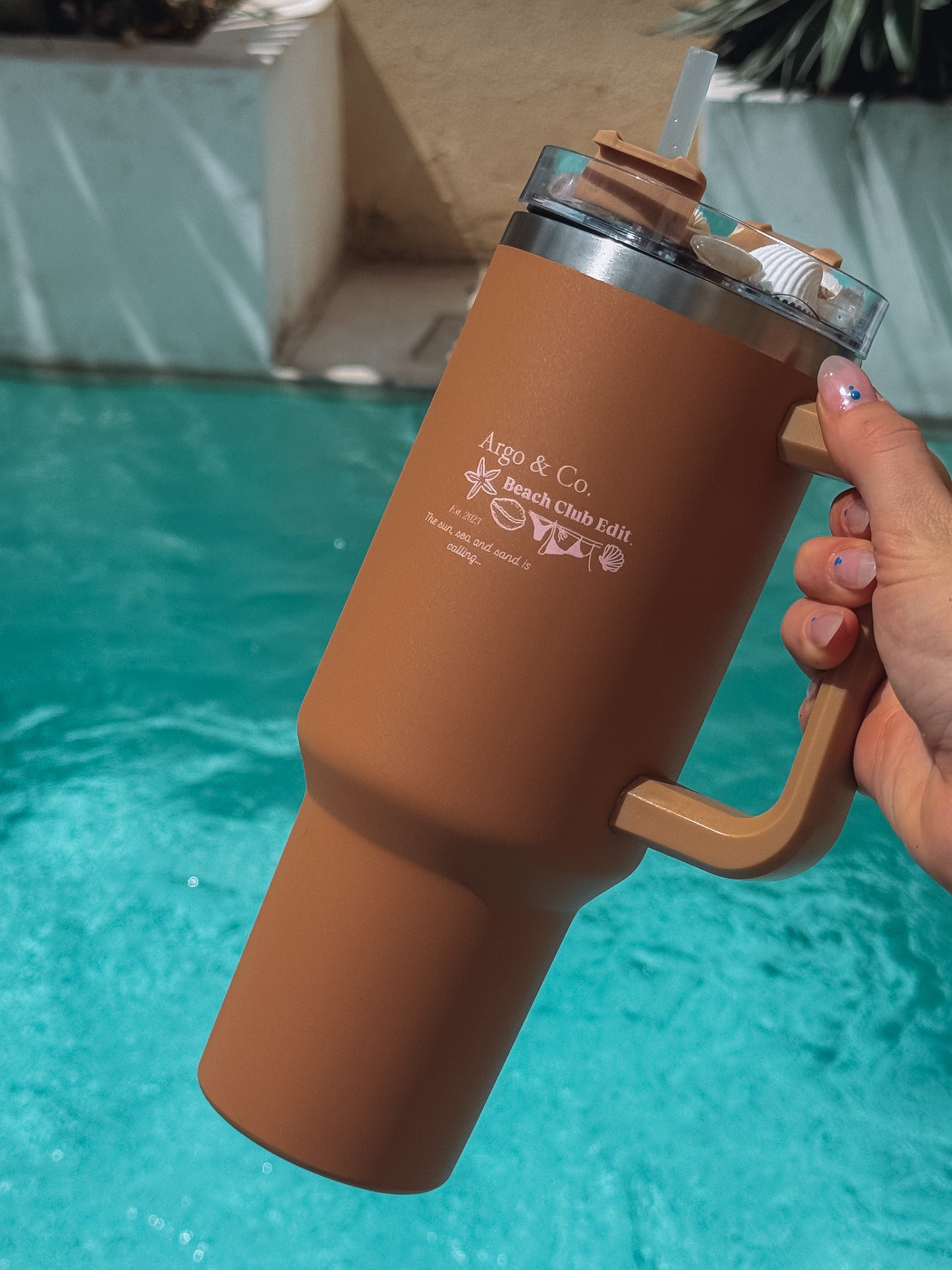 Beach Club Edit. Tumbler